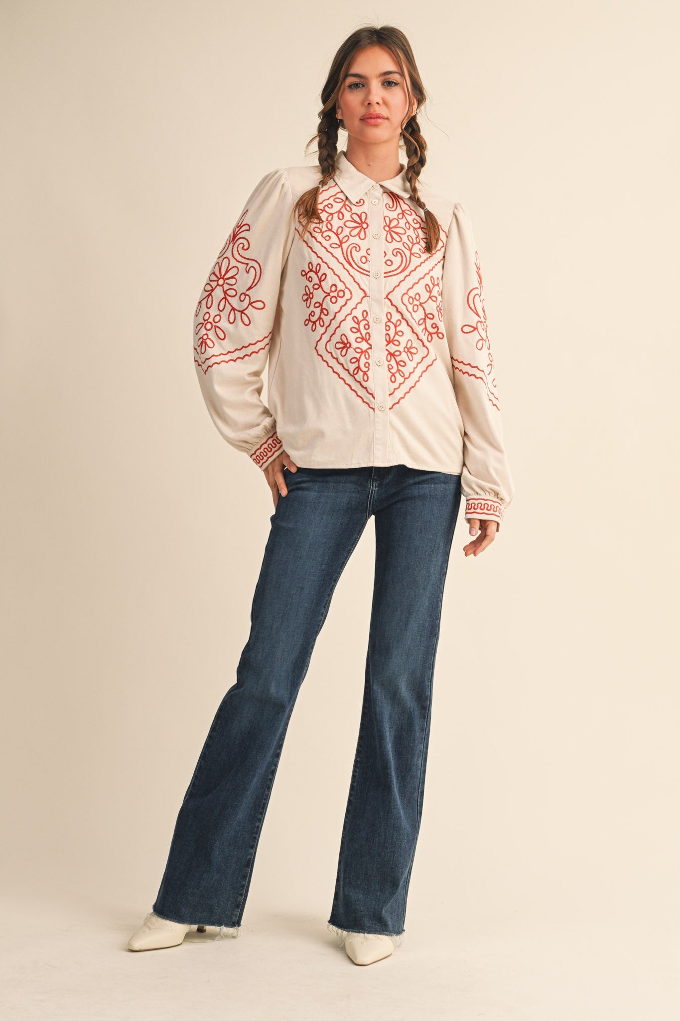 Rosewood Ranch Suede Top