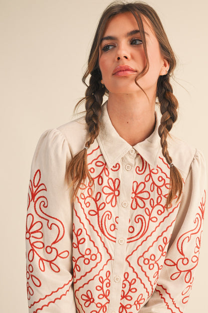 Rosewood Ranch Suede Top