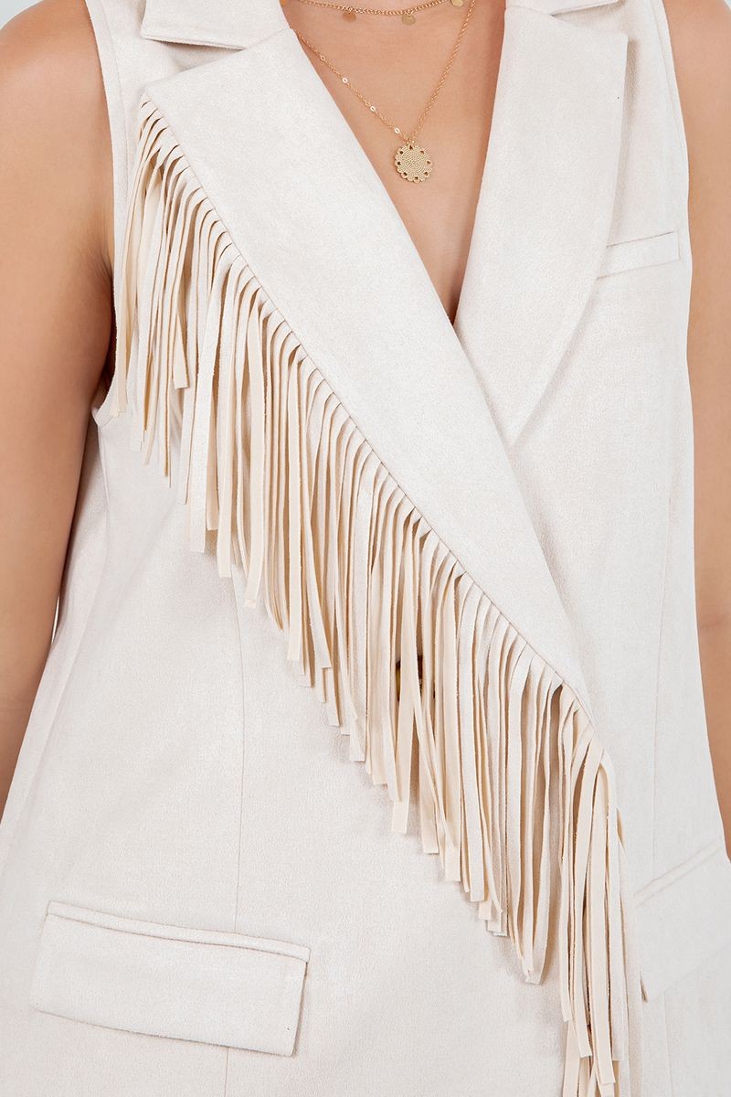 Driftwood Fringe Vest/Dress