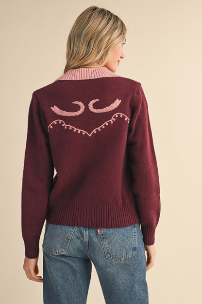 Saddle Up Cardi Sweater