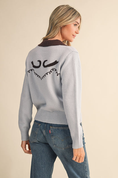 Saddle Up Cardi Sweater