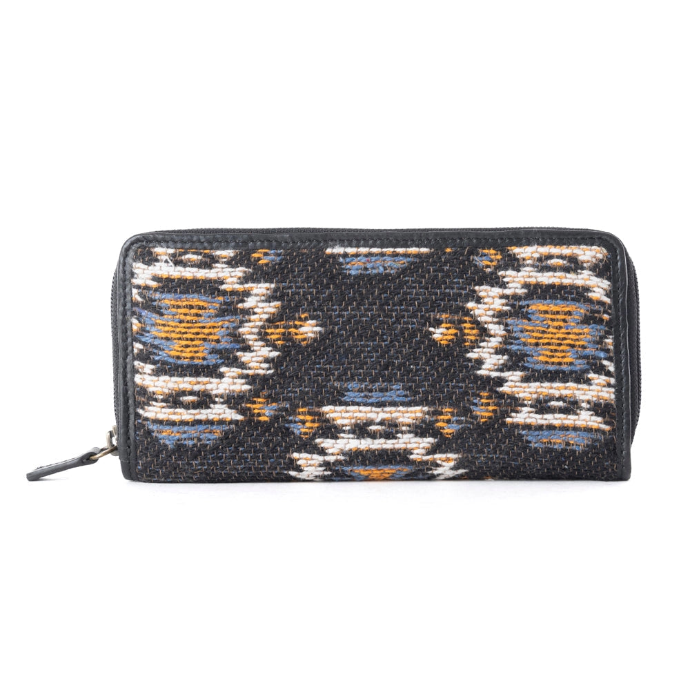 Aztec Blue Wallet