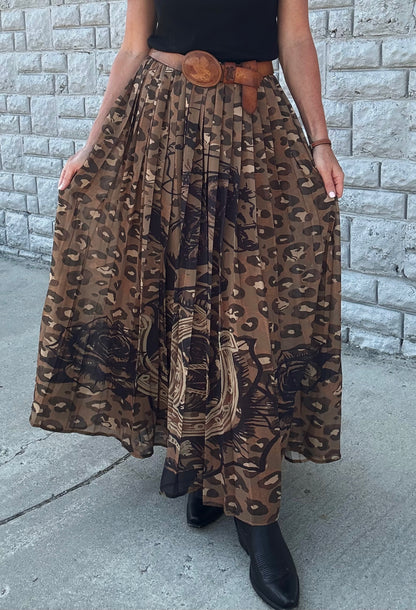 Wild Reign Maxi Skirt
