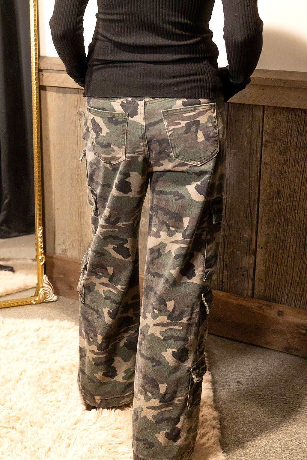Clyde Camo Wide Leg Pant