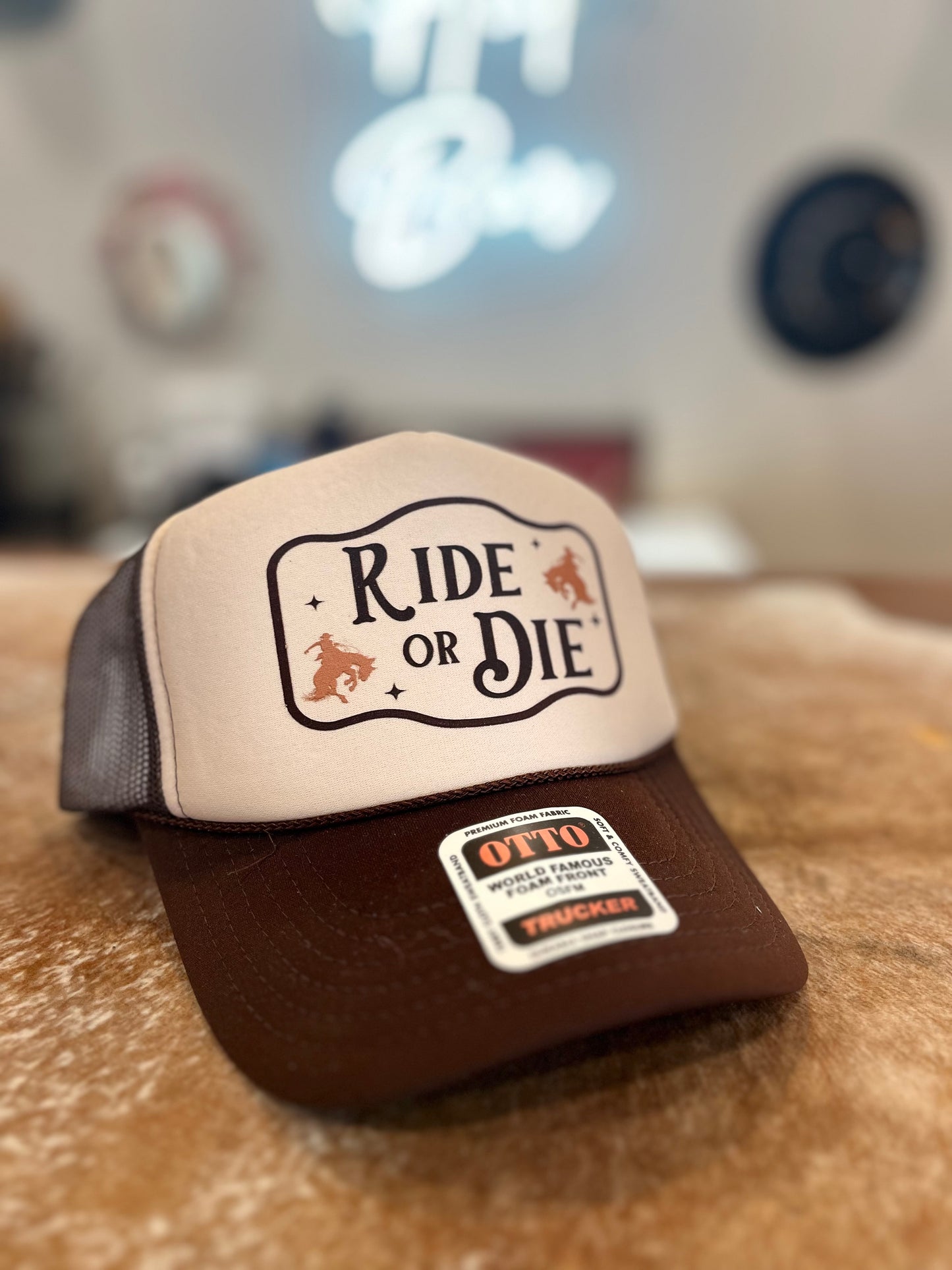 Ride or Die Trucker Hats