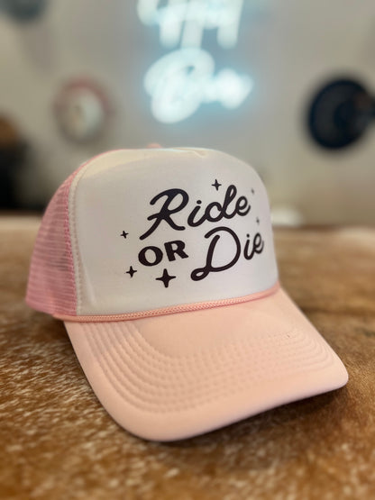 Ride or Die Trucker Hats