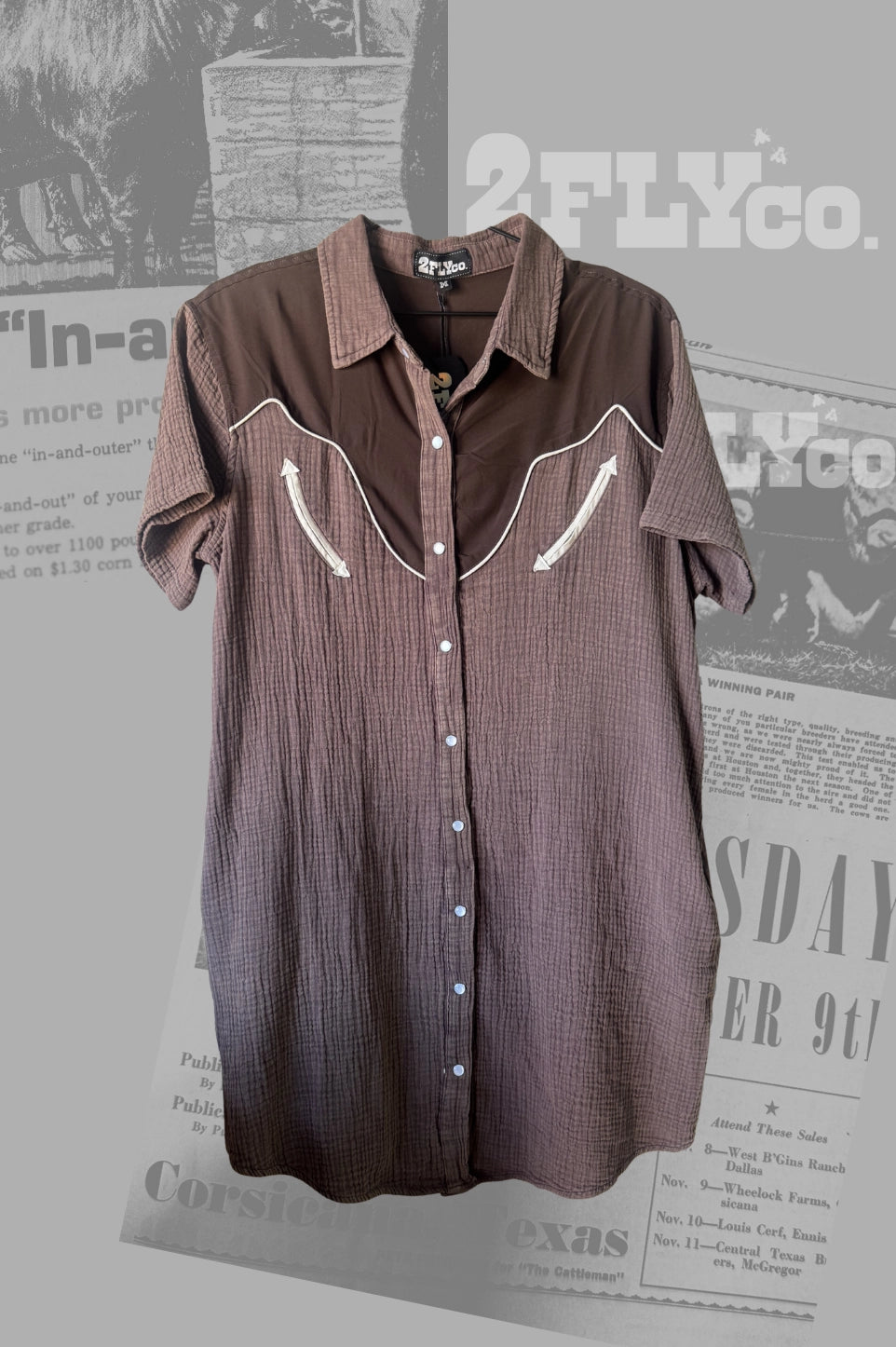Retro Cowgirl Dress