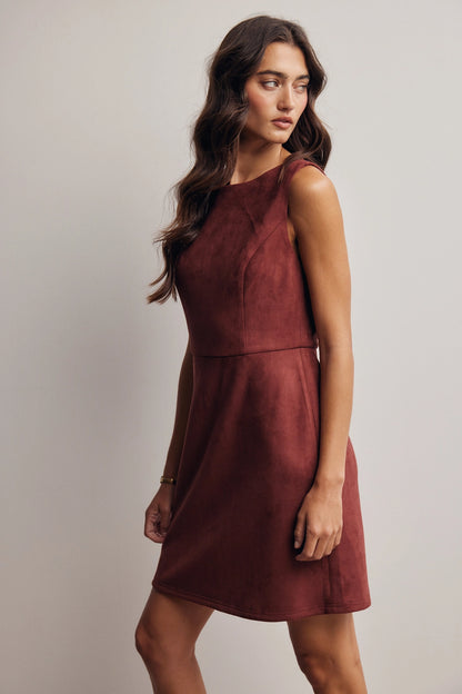 Madeline Suede Dress