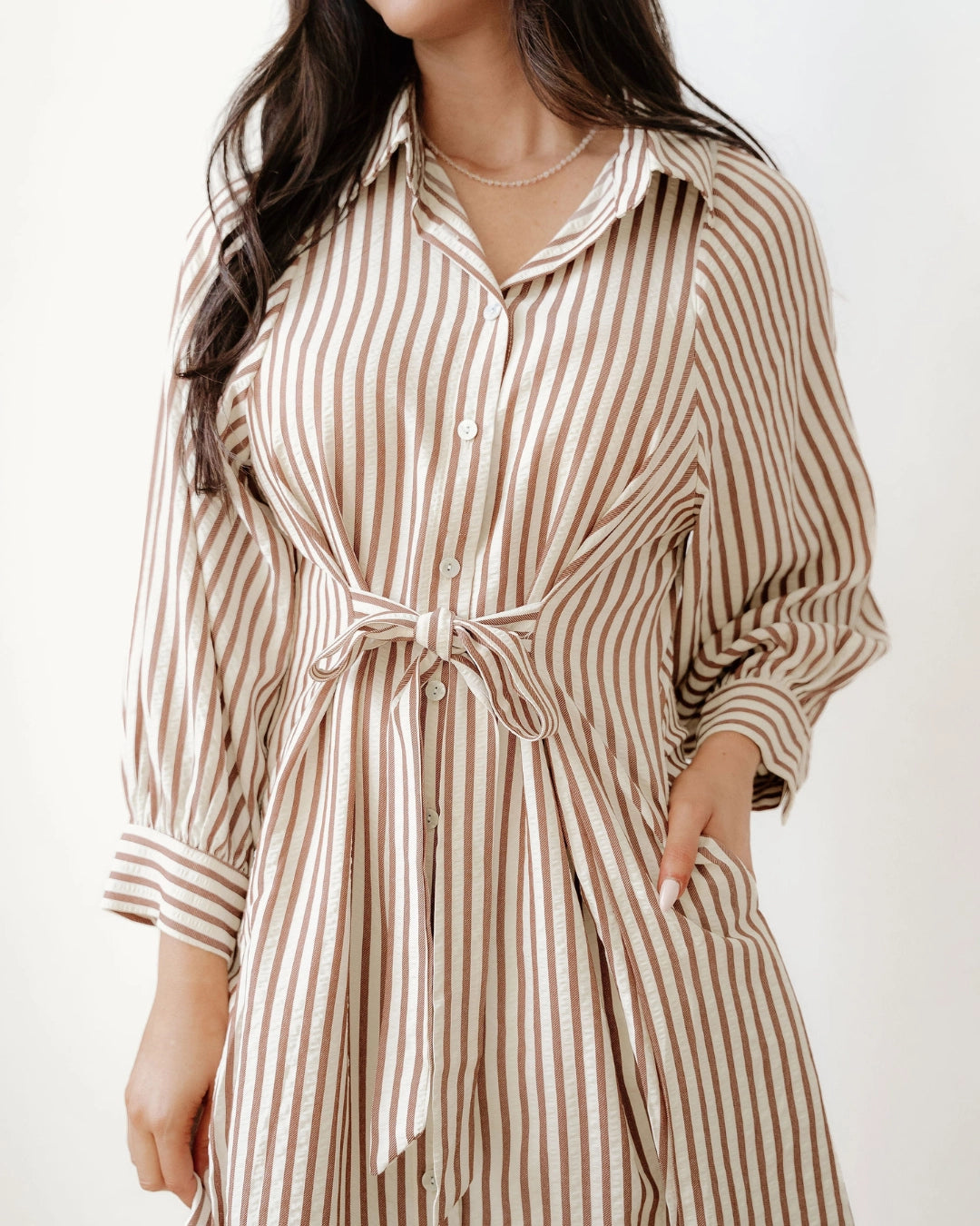 Selena Knot Waist Dress