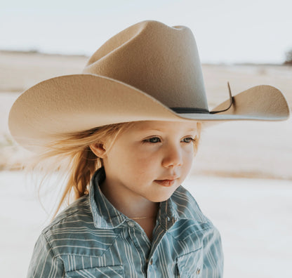 Twister Jr. Silverbelly Western Wool Hat