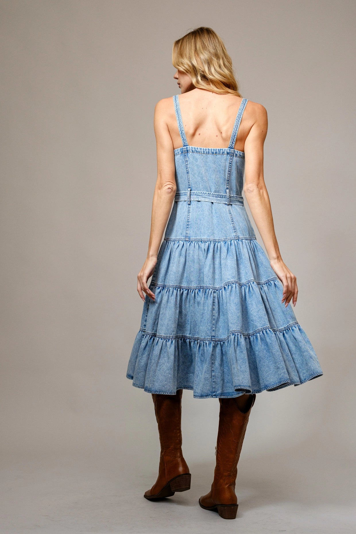 The Bluebird Denim Dress