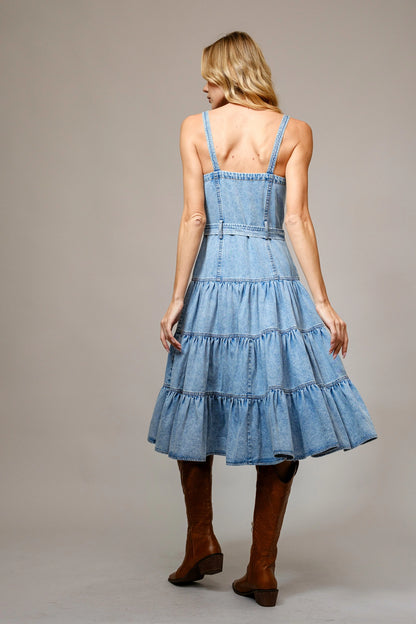 The Bluebird Denim Dress