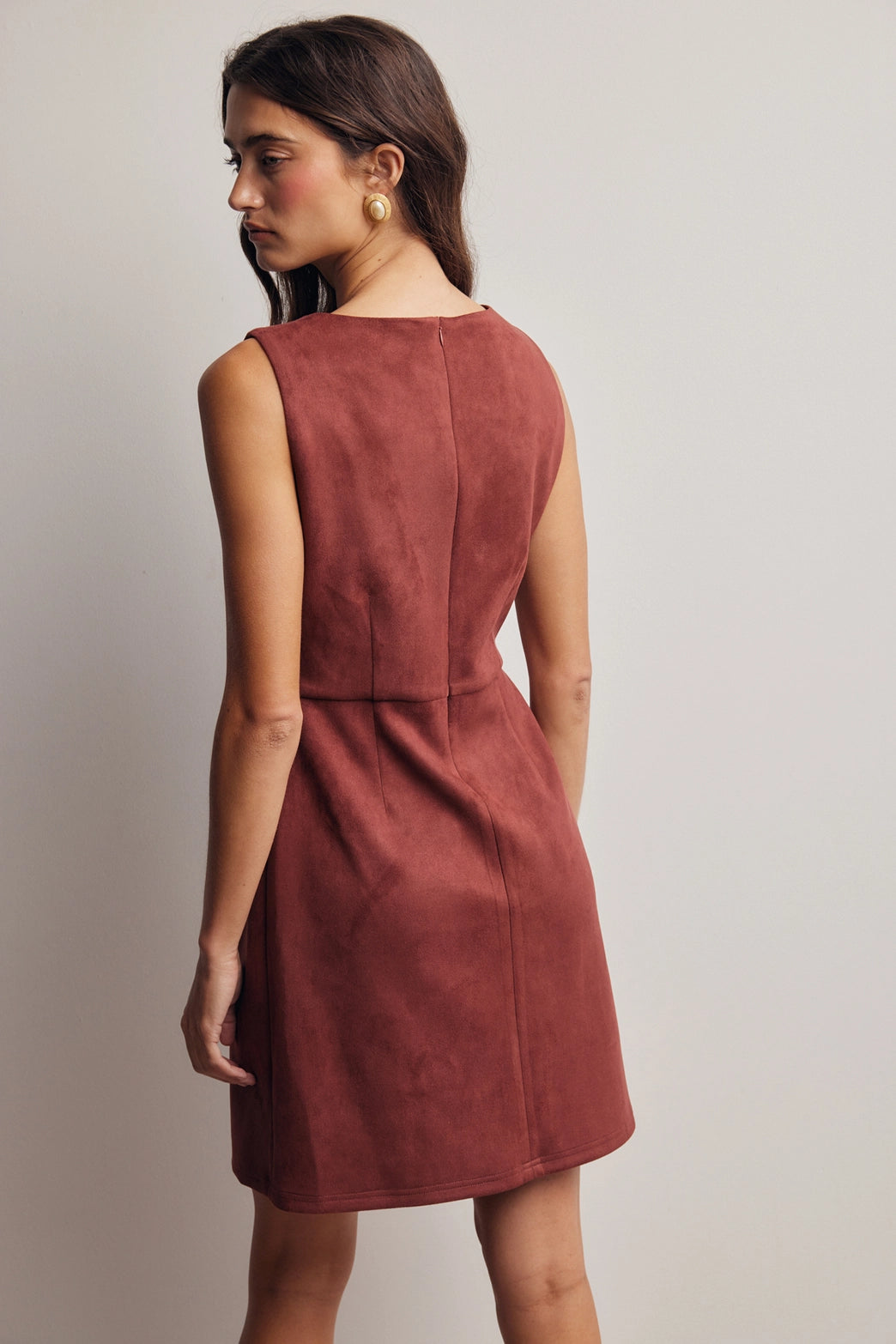 Madeline Suede Dress