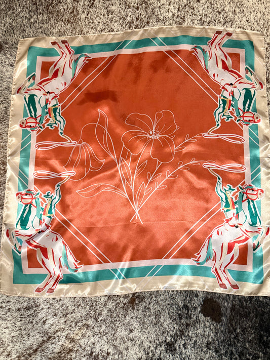 Caballero Coral Wild Rag