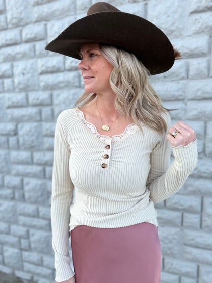 Moonlight Lace Top
