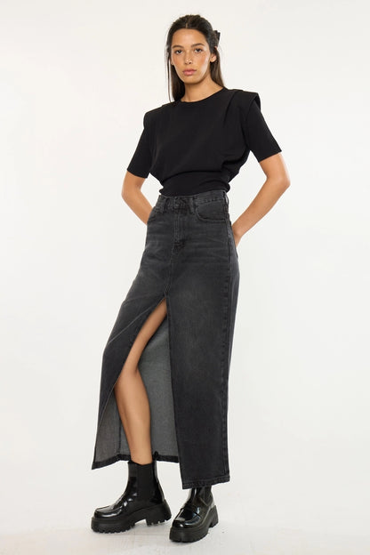 Main Street Denim Skirt