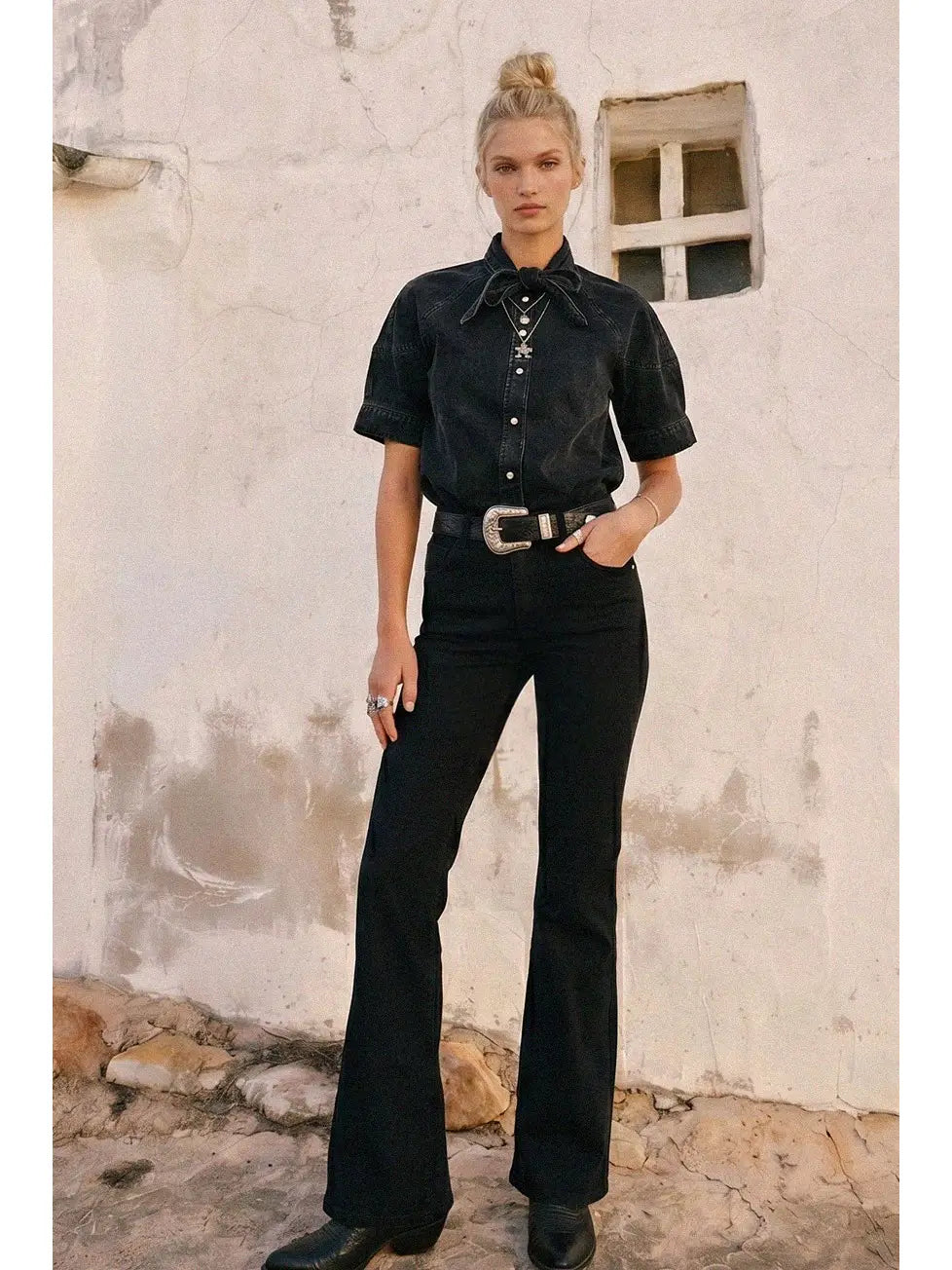 The Blackwater Bow Blouse