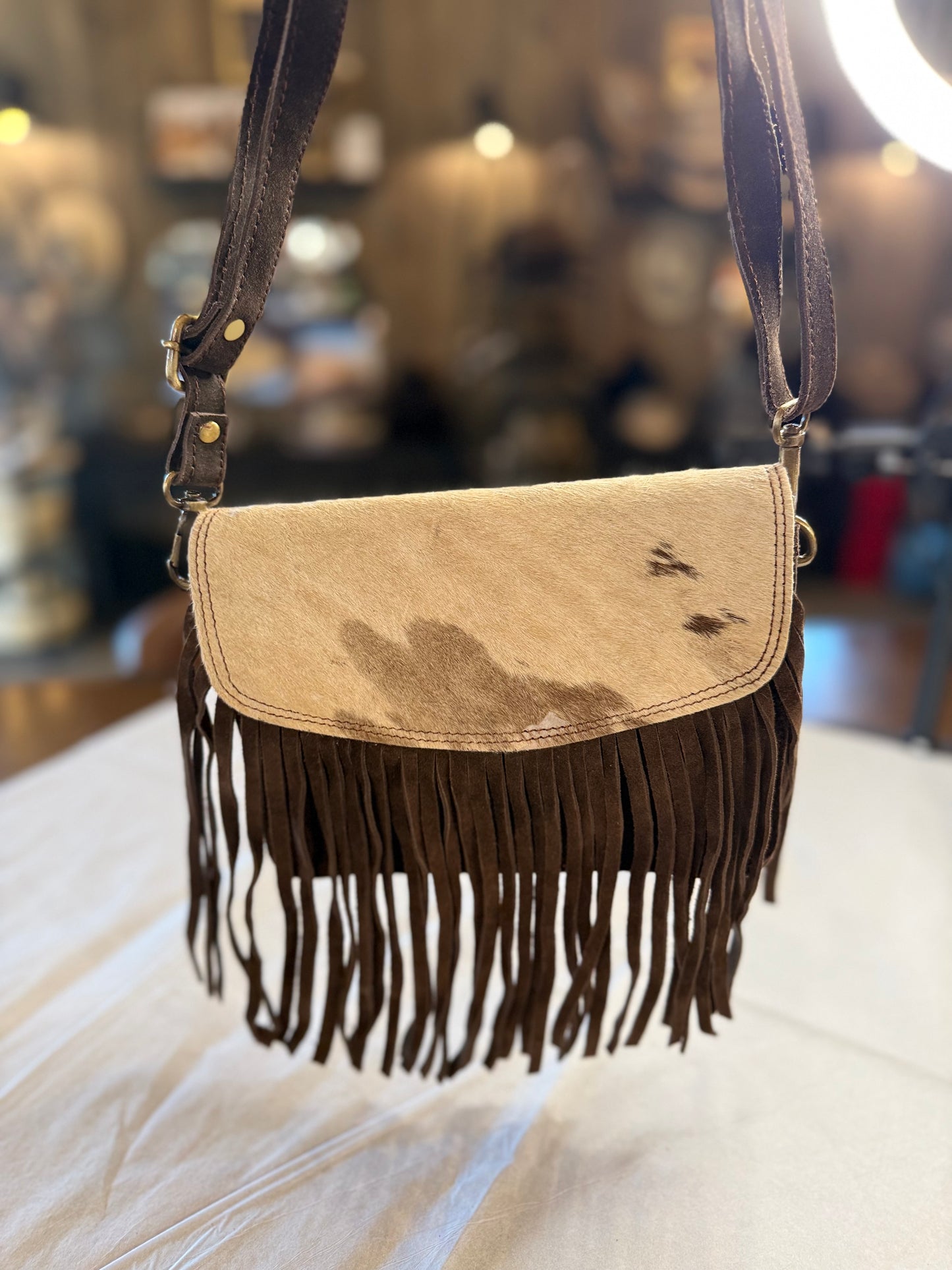 The True West Fringe Crossbody