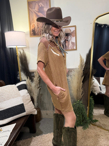 Retro Cowgirl Dress