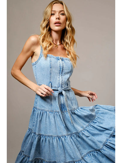 The Bluebird Denim Dress
