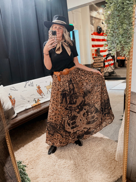 Wild Reign Maxi Skirt