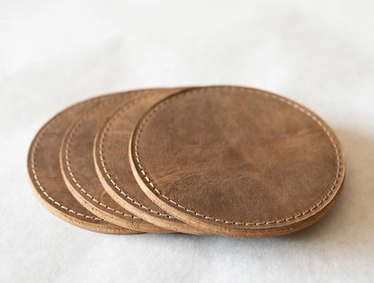 Leather Coaster Sets
