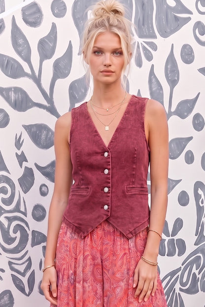 The Sangria Vest