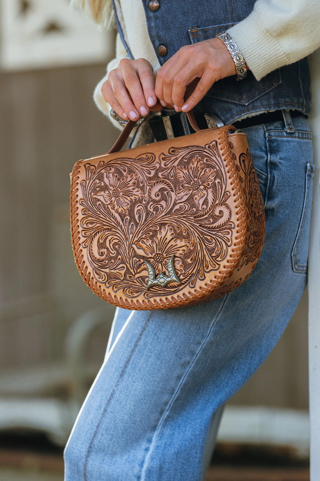 Grace Saddle Bag