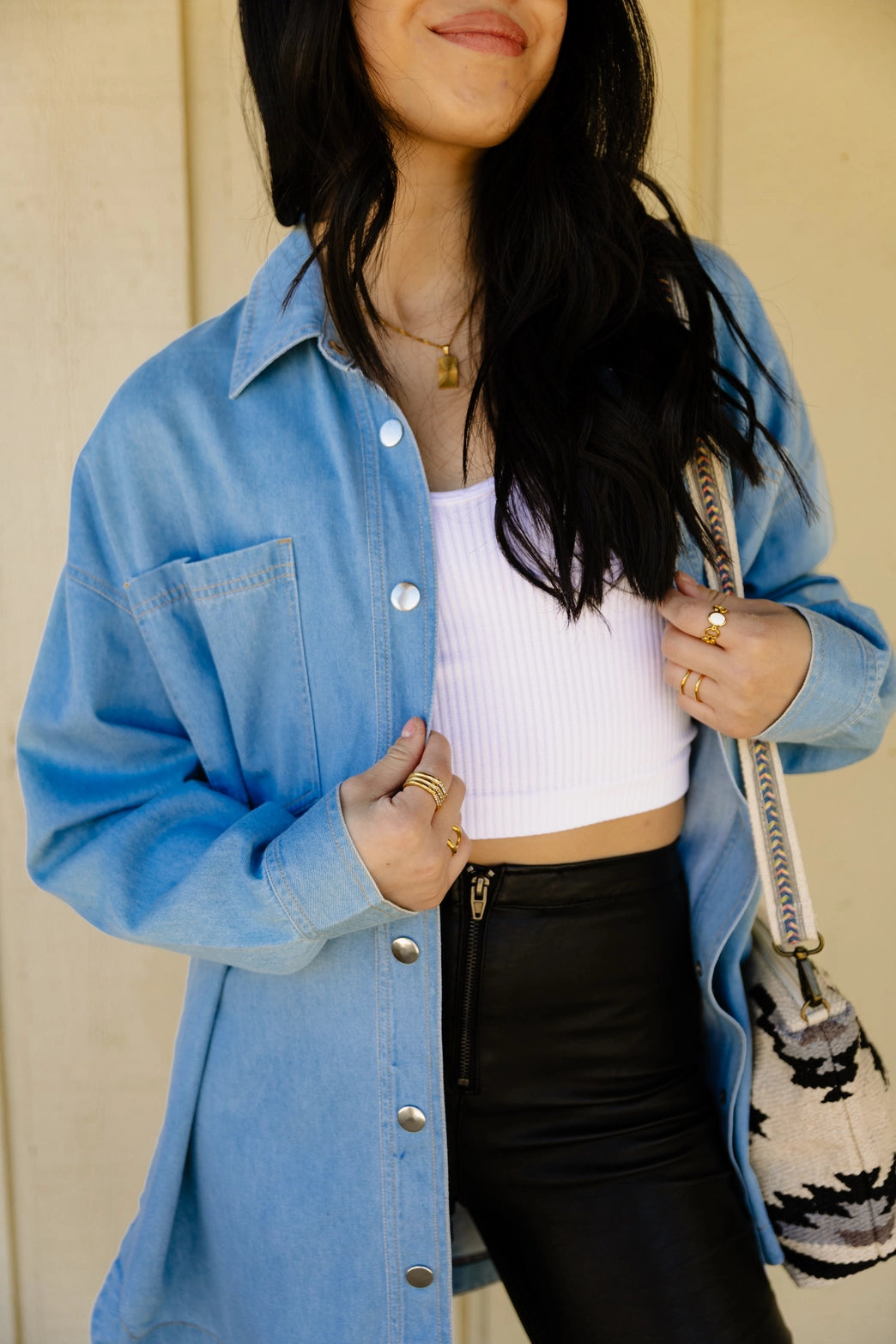 Not My First Rodeo Chambray