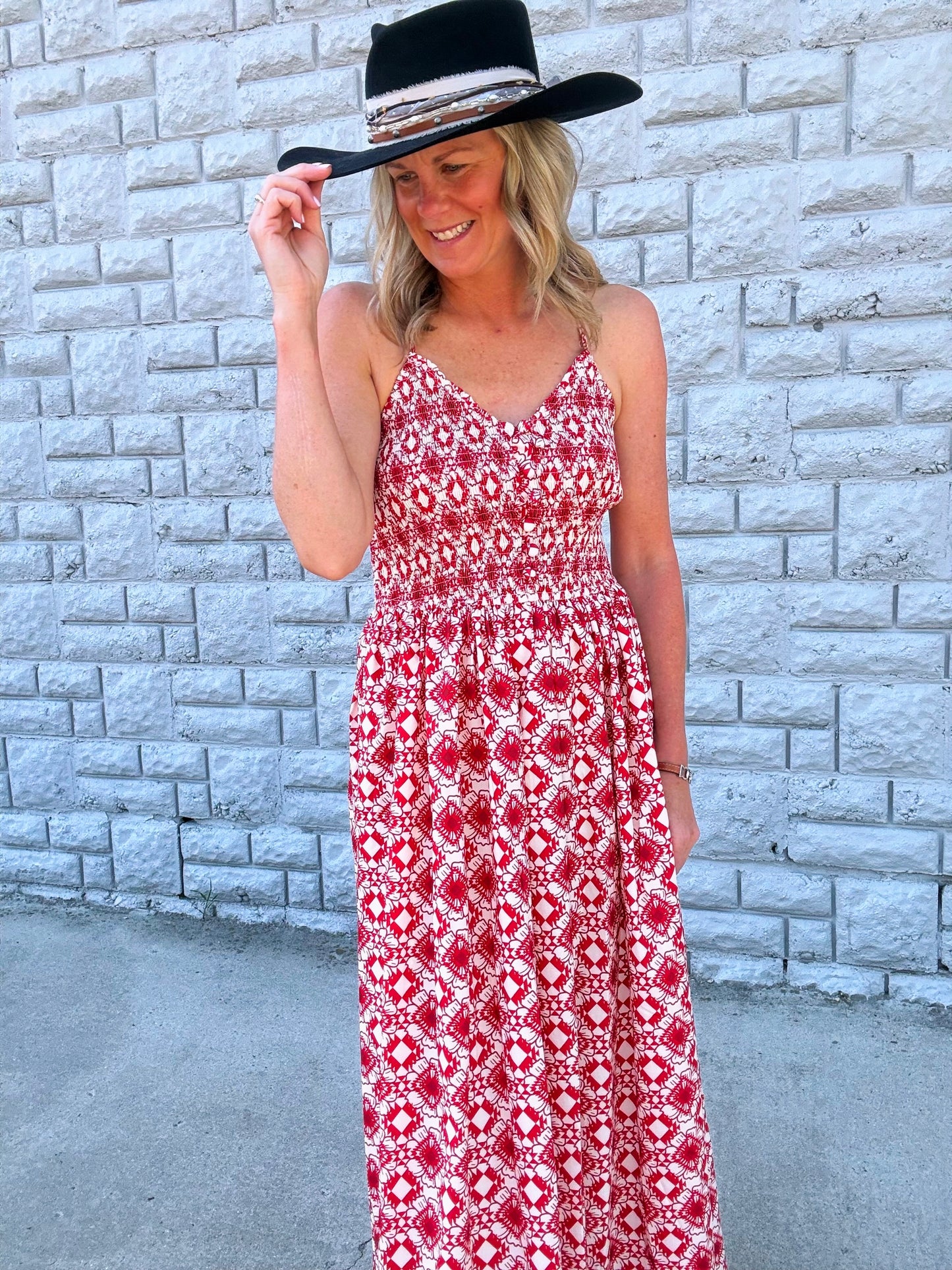 Red Rock Reverie Dress