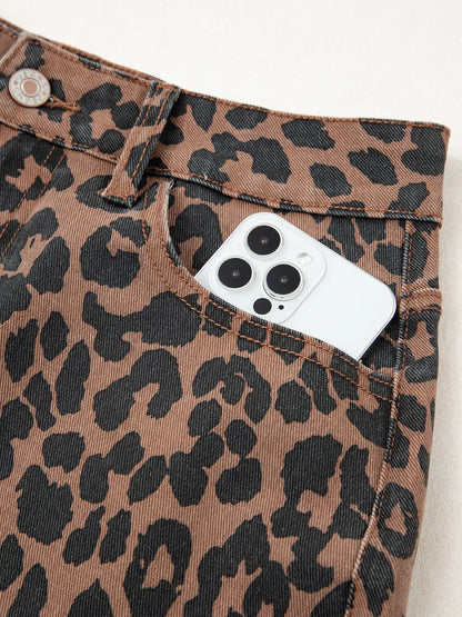 Leopard Creek Midi Skirt