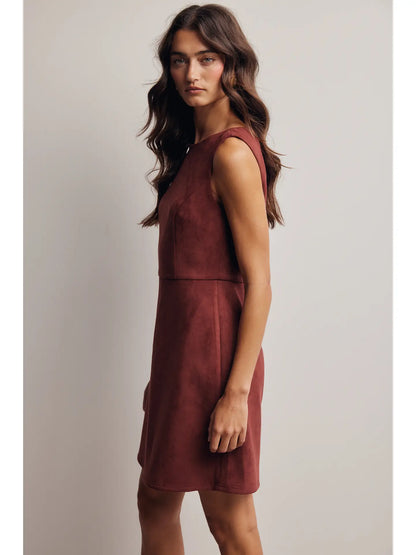 Madeline Suede Dress