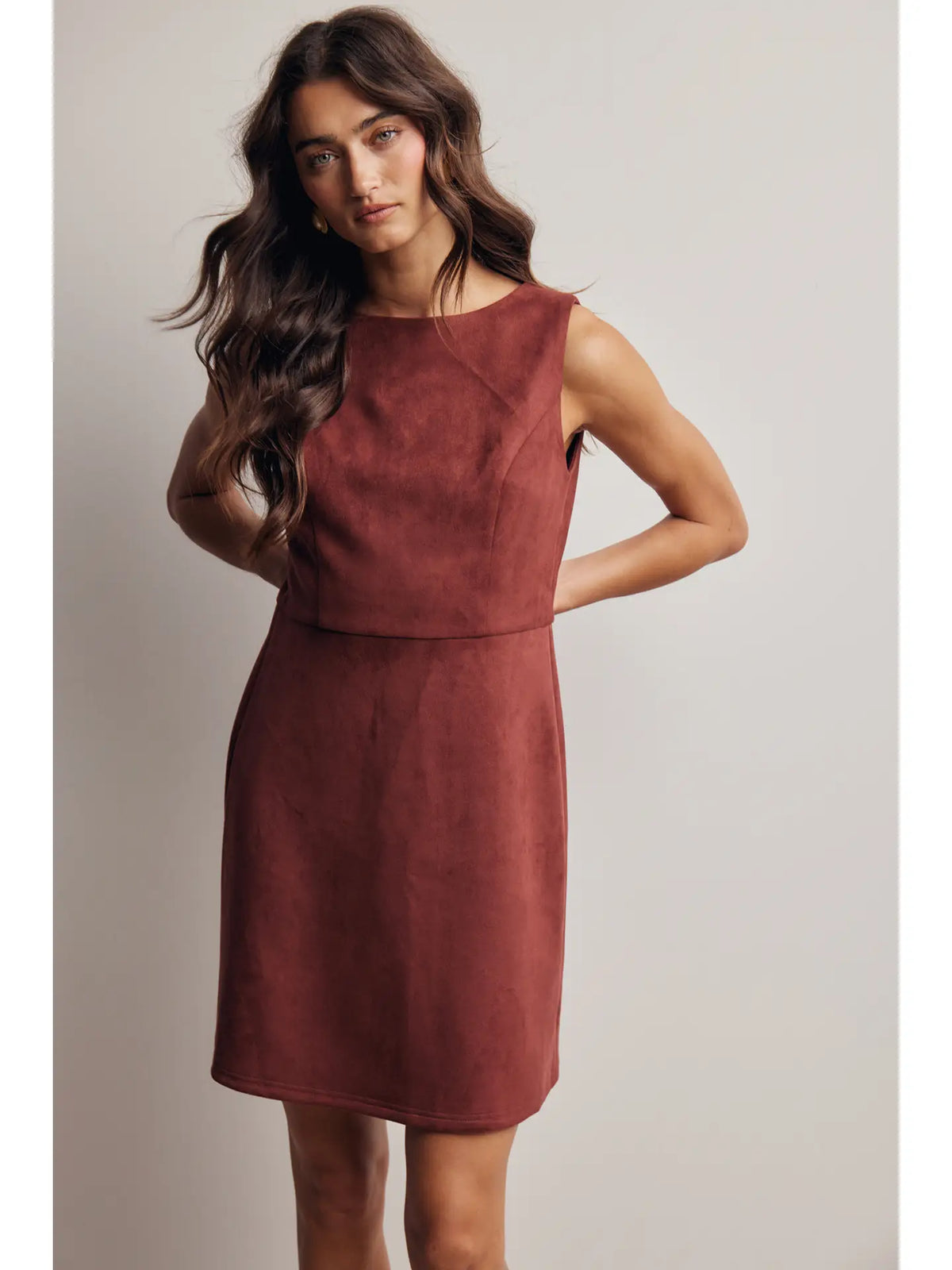 Madeline Suede Dress