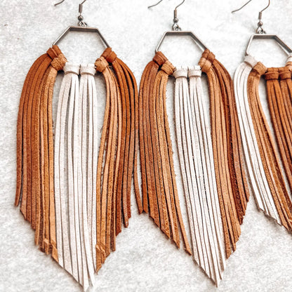 Chinook Fringe Hoop Earrings
