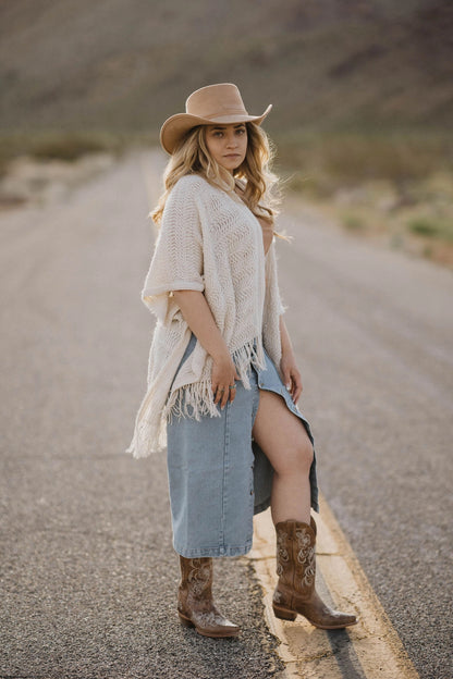 Gambler Bronco Suede Hat