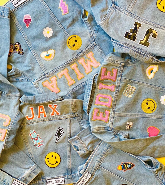 Jean Jacket Patch Party!!