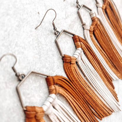 Chinook Fringe Hoop Earrings
