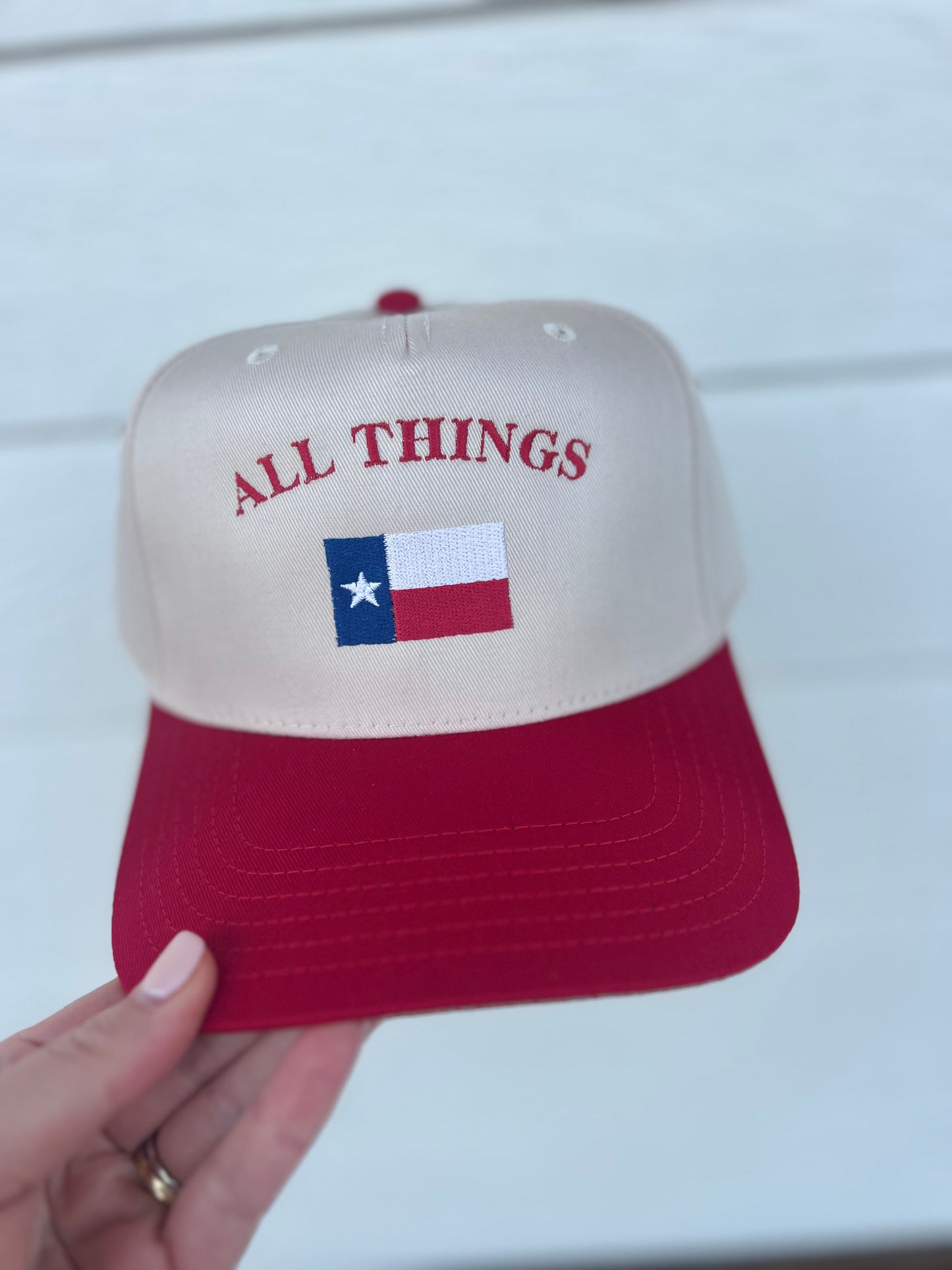 All Things Patriotic Cap