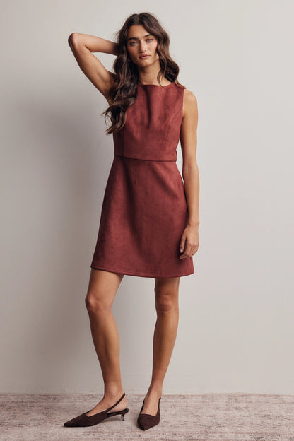 Madeline Suede Dress