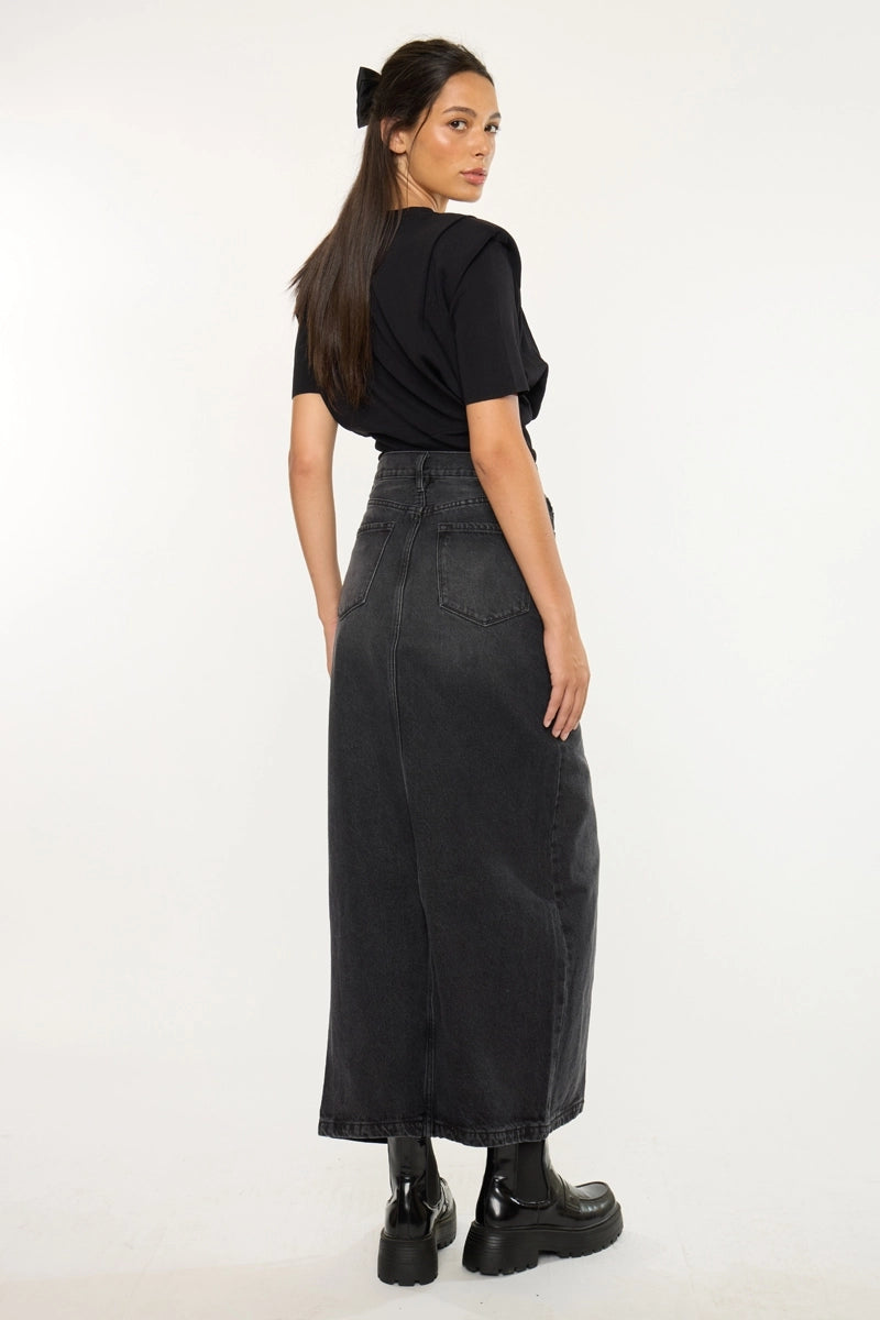 Main Street Denim Skirt