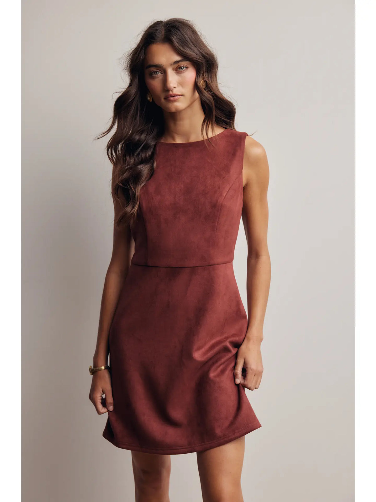 Madeline Suede Dress