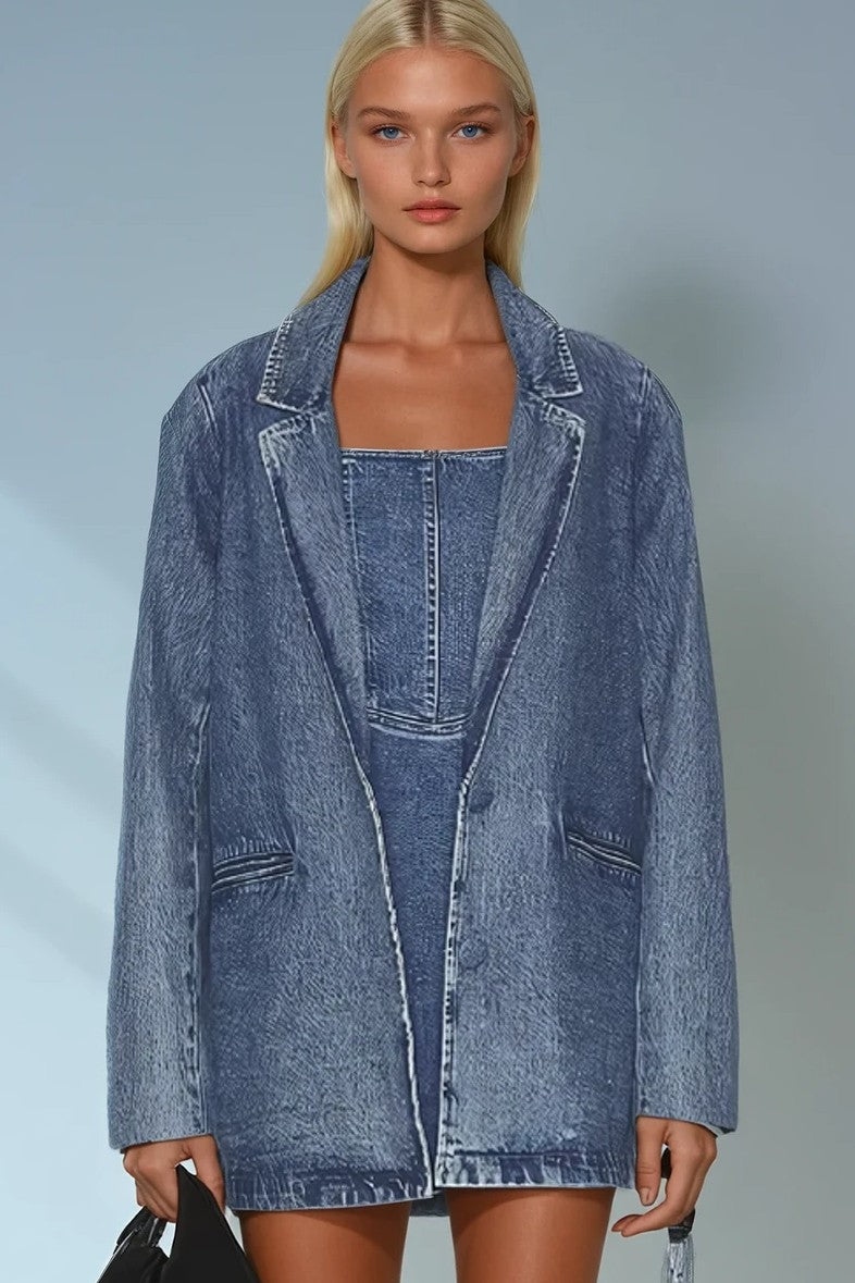 The Headliner Fringe Denim Jacket