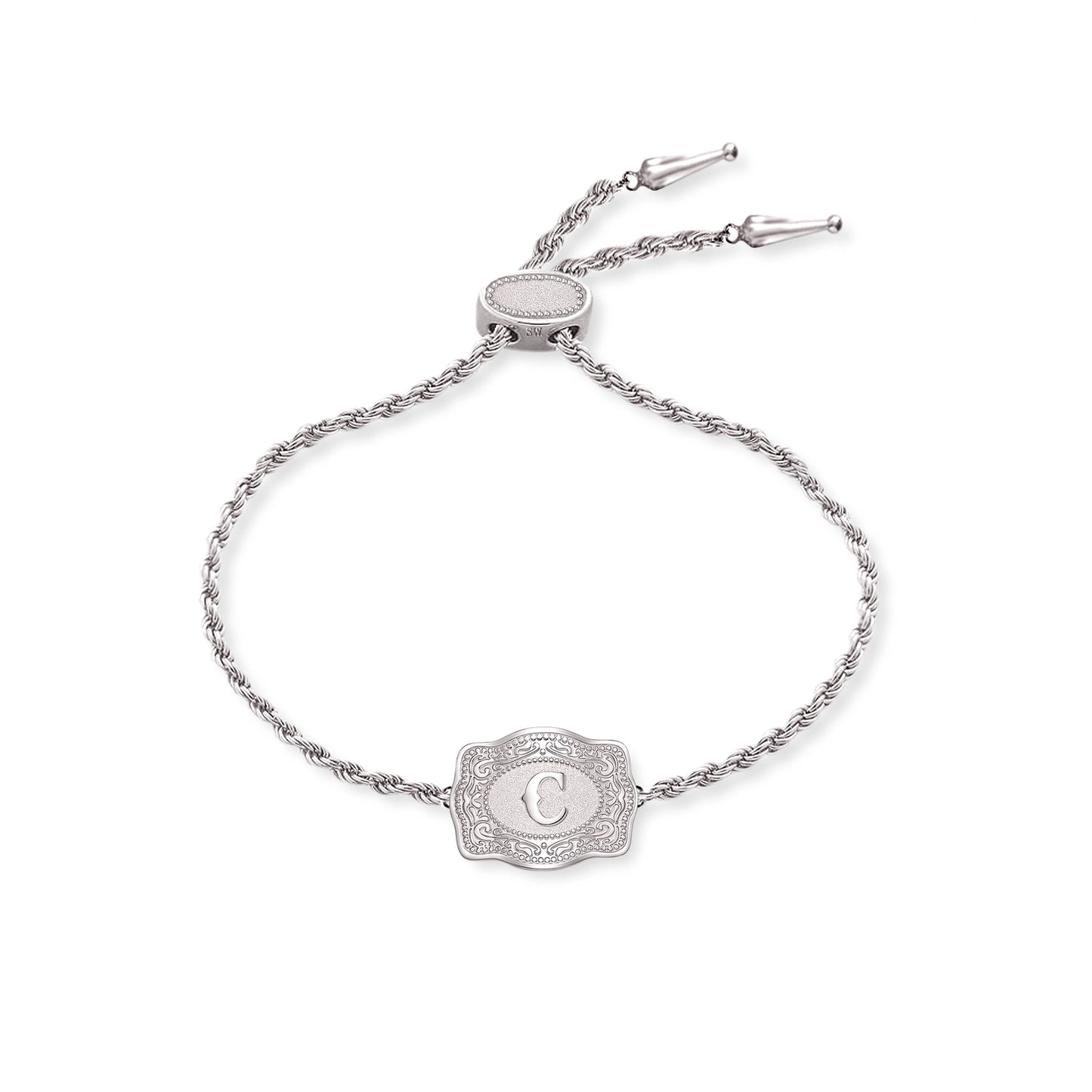 Spurwest Mini Belt Buckle Bracelet - Silver
