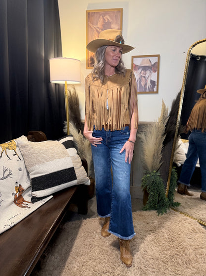 Copper Canyon Fringe Top/Vest