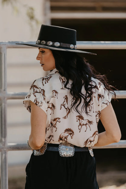 The Stunner Stallion Blouse