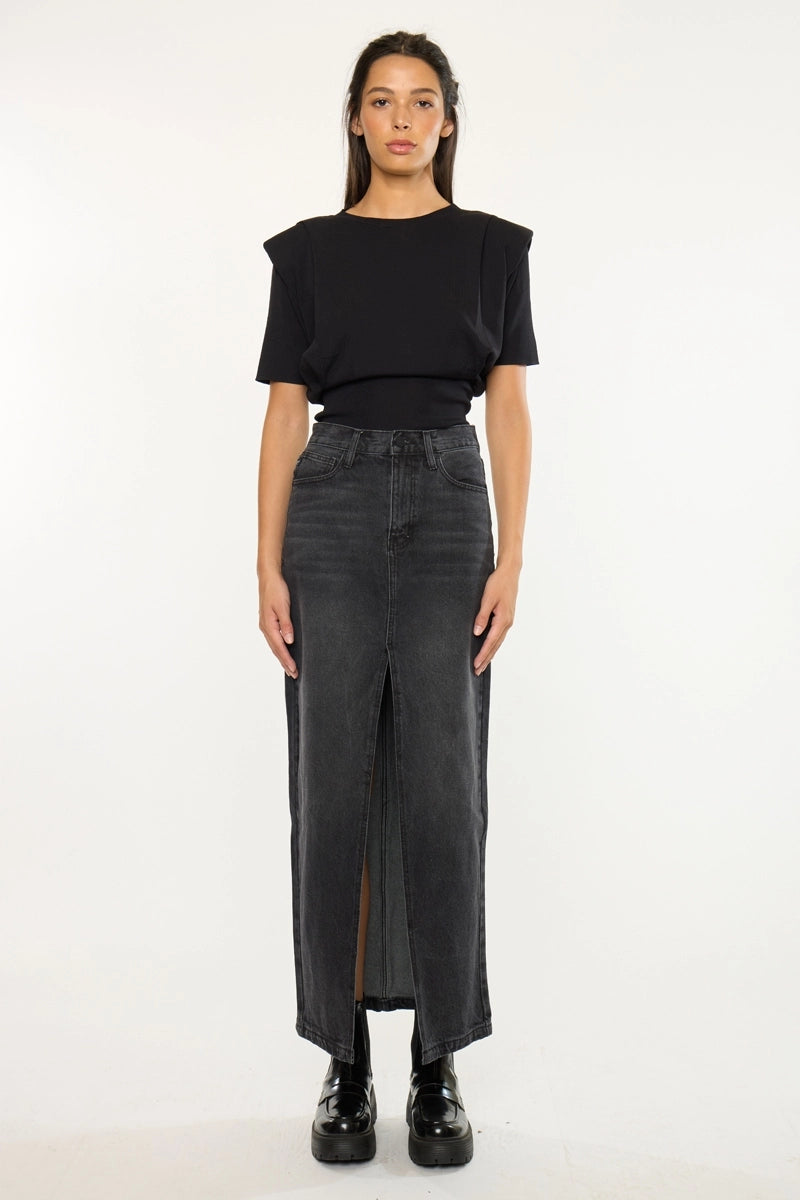 Main Street Denim Skirt