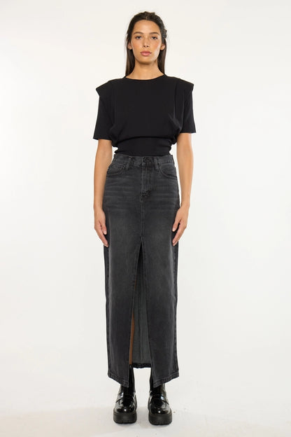 Main Street Denim Skirt