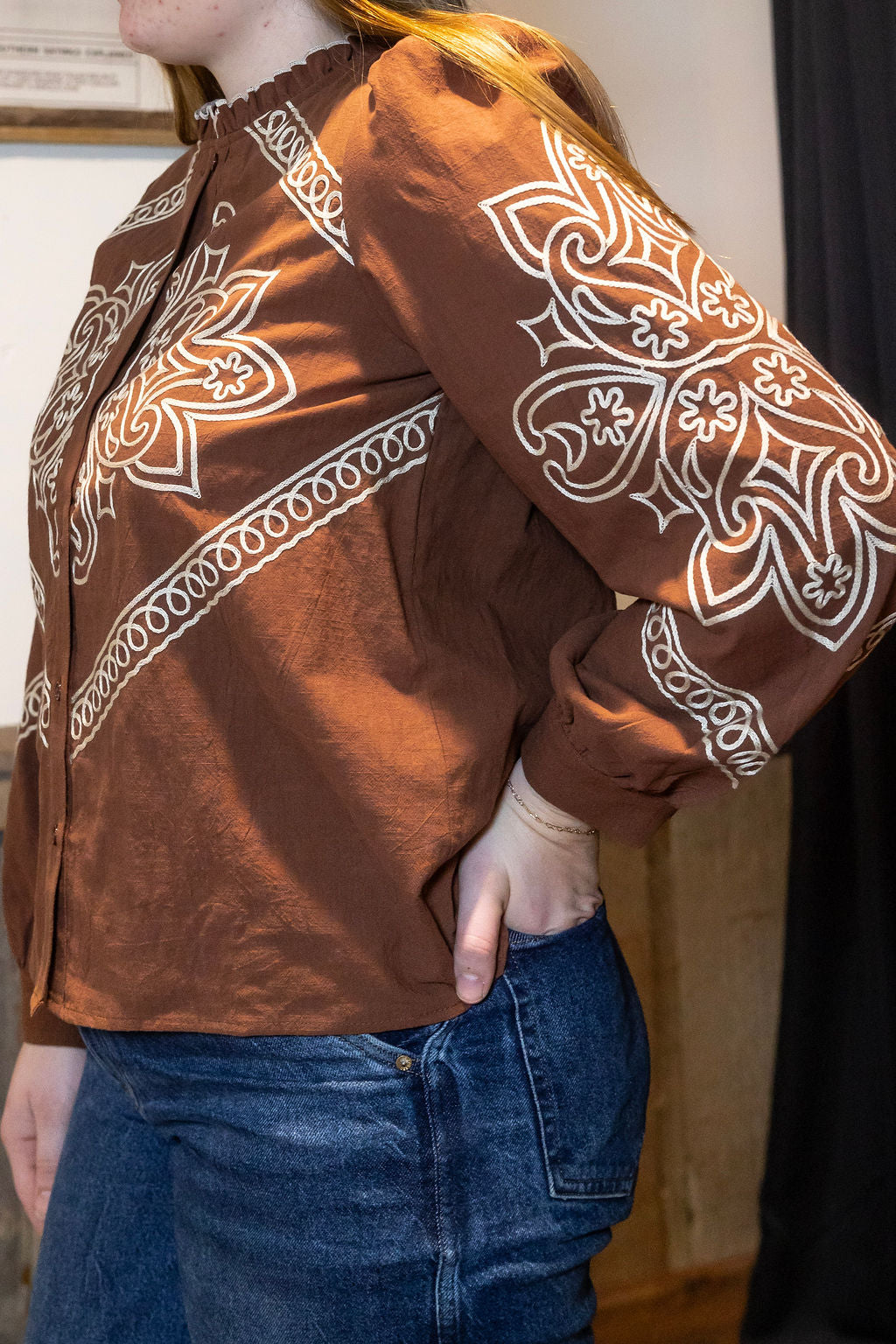 The Eleanor Stitch Blouse
