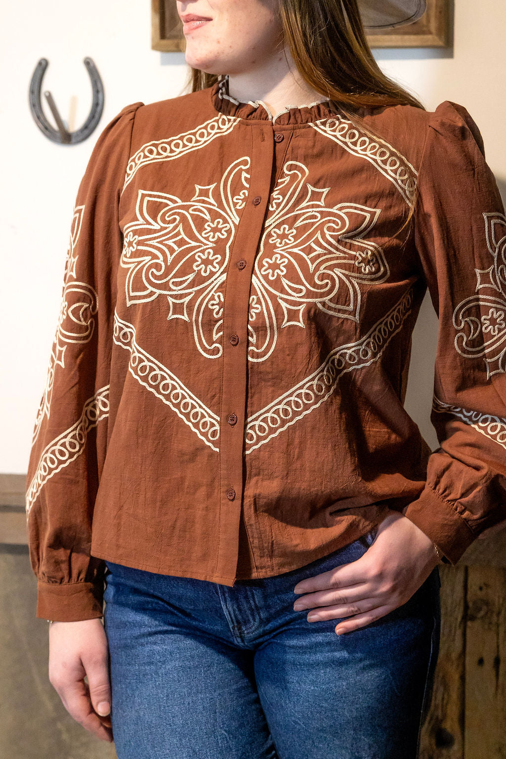 The Eleanor Stitch Blouse