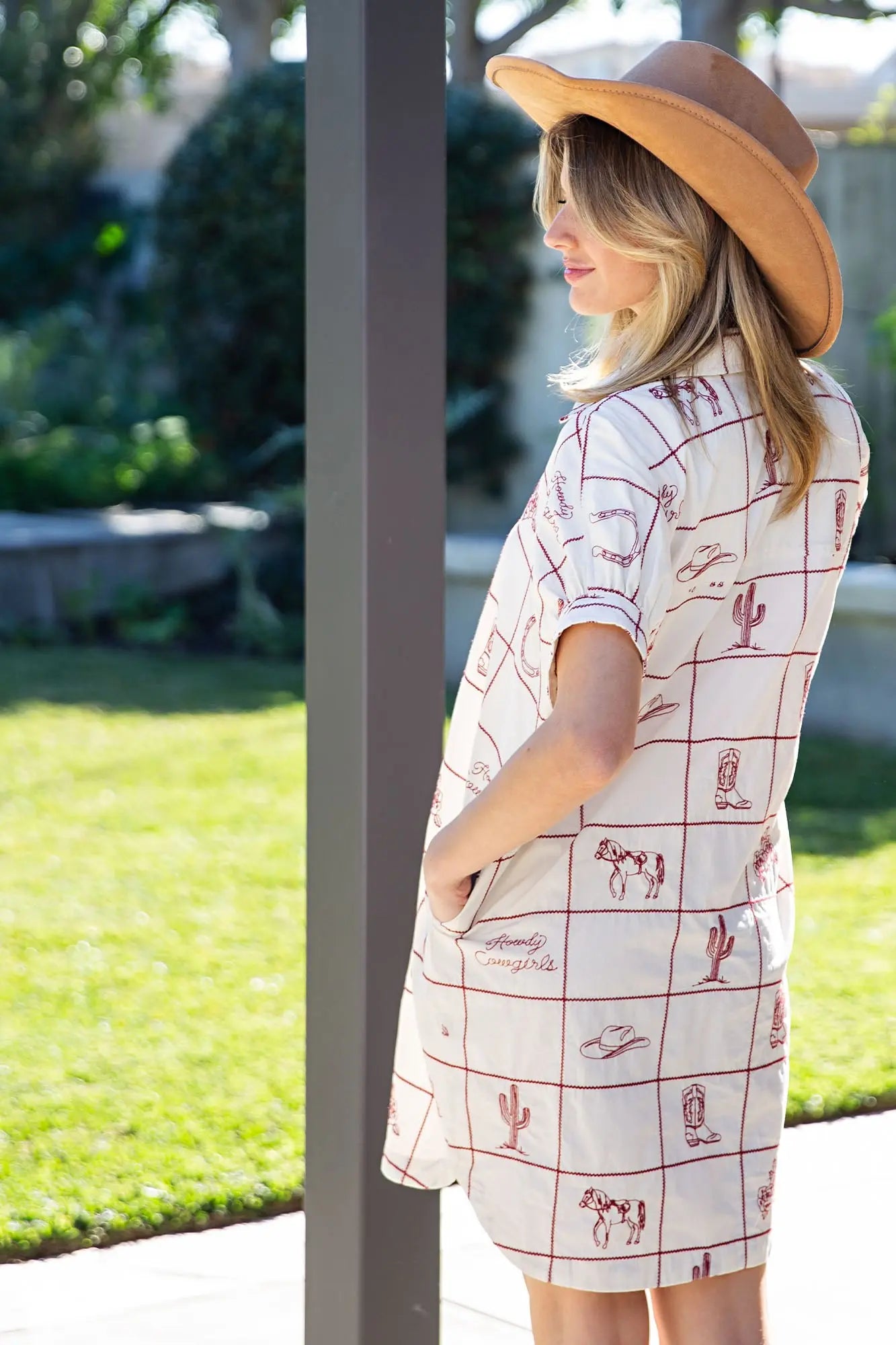 Rodeo Postcard Dress